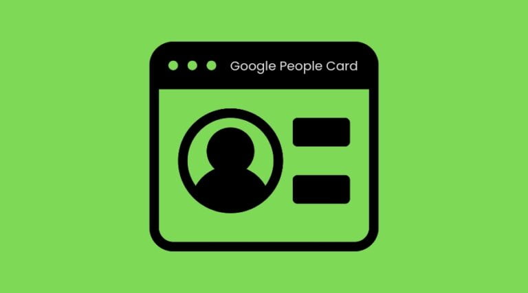 Add me to search: Google people card